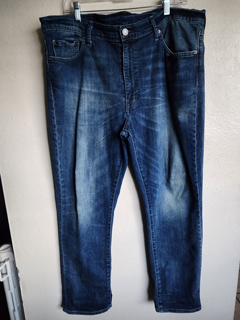 Levi's 511 Slim Fit Dark Blue Washed Men's Jeans Size 40 x 30